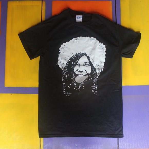 Janis Joplin Stars T - Picture 2 of 7